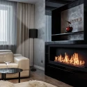 Mexlite floor lamp NOOR 1 flame E27 IP20, black dimmable