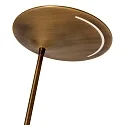 Steinhauer Standerlampe ZODIAC LED, 2-flammer, med læsearm, bronze
