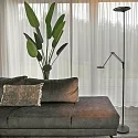 Steinhauer Steinhauer Standerlampe ZODIAC LED, 2-flammer, med læsearm, sort