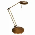 Steinhauer Table lamp ZODIAC LED, 1 flame, bronze