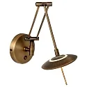 Steinhauer Væglampe ZODIAC LED, 1-flamme, bronze