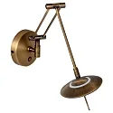 Steinhauer Steinhauer Væglampe ZODIAC LED, 1-flamme, bronze