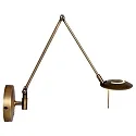Steinhauer Steinhauer Væglampe ZODIAC LED, 1-flamme, bronze
