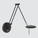 Steinhauer Steinhauer Wall luminaire ZODIAC LED, 1 flame, black