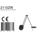 Steinhauer Steinhauer Wall luminaire ZODIAC LED, 1 flame, black