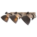 Mexlite Mexlite Spot GEARWOOD, 3-flammer, antracit