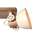 Mexlite Loftlampe GEARWOOD E27 IP20, dæmpbar