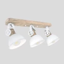 Mexlite Mexlite Spot GEARWOOD, 3 flames, white
