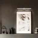 Steinhauer Steinhauer Væglampe LITHO LED, 1-flamme, 60cm, sølv