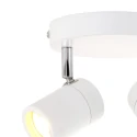 Mexlite Mexlite Spot, 2 flames. GU10, IP44, white
