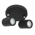 Mexlite Spot, 2 flames. GU10, IP44, black