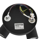 Mexlite Spot, 2-flammer. GU10, IP44, stål