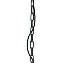 Steinhauer Steinhauer Pendel SEMICIRKEL, 1-flamme, 50cm, sort