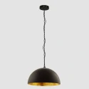 Steinhauer Steinhauer Pendel SEMICIRKEL, 1-flamme, 50cm, sort