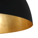 Steinhauer Steinhauer Pendel SEMICIRKEL, 1-flamme, 50cm, sort