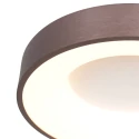 Steinhauer Loftlampe RINGLEDE LED rund LED IP20, bronze, hvid dæmpbar
