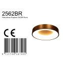Steinhauer Loftlampe RINGLEDE LED rund LED IP20, bronze, hvid dæmpbar