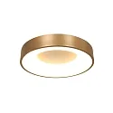 Steinhauer ceiling luminaire RINGLEDE - Ø 38CM round, medium, direct / indirect IP20, gold dimmable