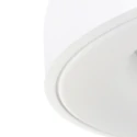Steinhauer ceiling luminaire RINGLEDE - Ø 38CM round, medium, direct / indirect IP20, white matt dimmable