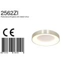 Steinhauer Loftlampe RINGLEDE - Ø 38CM rund, mittelgroß, direkte / indirekte IP20, aølv børstet dæmpbar