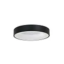 Loftlampe RINGLEDE - Ø 38CM rund, mittelgroß, direkte / indirekte IP20, sort mat dæmpbar