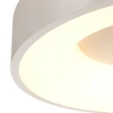 Steinhauer Loftlampe RINGLEDE - Ø 48CM stor, rund, direkte / indirekte IP20, aølv børstet dæmpbar