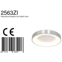 Steinhauer Loftlampe RINGLEDE - Ø 48CM stor, rund, direkte / indirekte IP20, aølv børstet dæmpbar