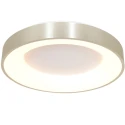 Steinhauer Loftlampe RINGLEDE - Ø 48CM stor, rund, direkte / indirekte IP20, aølv børstet dæmpbar