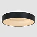 Loftlampe RINGLEDE - Ø 48CM stor, rund, direkte / indirekte IP20, sort mat dæmpbar