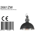 Mexlite Mexlite Pendel GAEVE, 1-flamme, sort