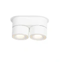 Mexlite ceiling luminaire FEZ 2 flames IP20, white dimmable