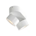 Mexlite ceiling luminaire FEZ 2 flames IP20, white dimmable