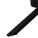 Steinhauer table lamp REFLEXION - Ø 22CM 1 flame, flat, with switch, with plug E27 IP20, black matt 