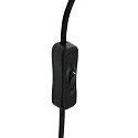 Steinhauer table lamp REFLEXION - Ø 15CM 1 flame, high, with switch, with plug E27 IP20, black matt 