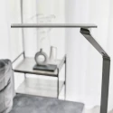 floor lamp SERENADE CCT Switch, adjustable, with touch dimmer IP20, brushed aluminium dimmable