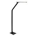 Standerlampe SERENADE CCT Switch, justerbar, med touch-dæmper IP20, sort mat dæmpbar