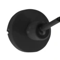 anne light & home Væglampe KASKET med afbryder, med leddelt arm, med stik E27 IP20, sort mat 