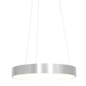 Pendel RINGLEDE - Ø 48CM stor, rund, direkte / indirekte IP20, aølv børstet dæmpbar
