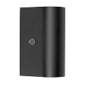 Steinhauer Steinhauer Udendørs Væglampe, LED, 2-flammer, 4W, 2700K, IP44, sort