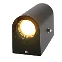 Steinhauer Steinhauer Udendørs Væglampe, LED, 2-flammer, 4W, 2700K, IP44, sort