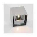 Steinhauer Udendørs Væglampe, LED, 2-flammer, med sensor, 2x3W, 2700K, IP54, sort