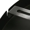 Steinhauer Pendel BOLLIQUE 5-flammer E27 IP20, rav, messing, sort dæmpbar