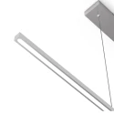 Mexlite Pendant luminaire LIGHT STRIPE, 1 flame, 2700K, white
