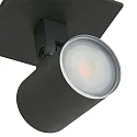 Steinhauer Steinhauer Spot POINT NOIRS LED, 1-flamme, GU10, sort