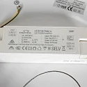 Loftlampe RINGLEDE - Ø 30CM lille, rund, direkte / indirekte IP20, sort mat dæmpbar