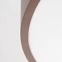 Loftlampe RINGLEDE - Ø 30CM lille, rund, direkte / indirekte IP20, sort mat dæmpbar