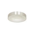 Loftlampe RINGLEDE - Ø 30CM lille, rund, direkte / indirekte IP20, aølv børstet dæmpbar