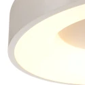 Steinhauer Loftlampe RINGLEDE - Ø 30CM lille, rund, direkte / indirekte IP20, aølv børstet dæmpbar
