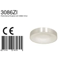 Steinhauer Loftlampe RINGLEDE - Ø 30CM lille, rund, direkte / indirekte IP20, aølv børstet dæmpbar