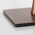 Steinhauer Bordlampe ANCILLA 1-flamme, lang, med skiftefunktion, konisk E14 IP20, børstet bronze dæmpbar